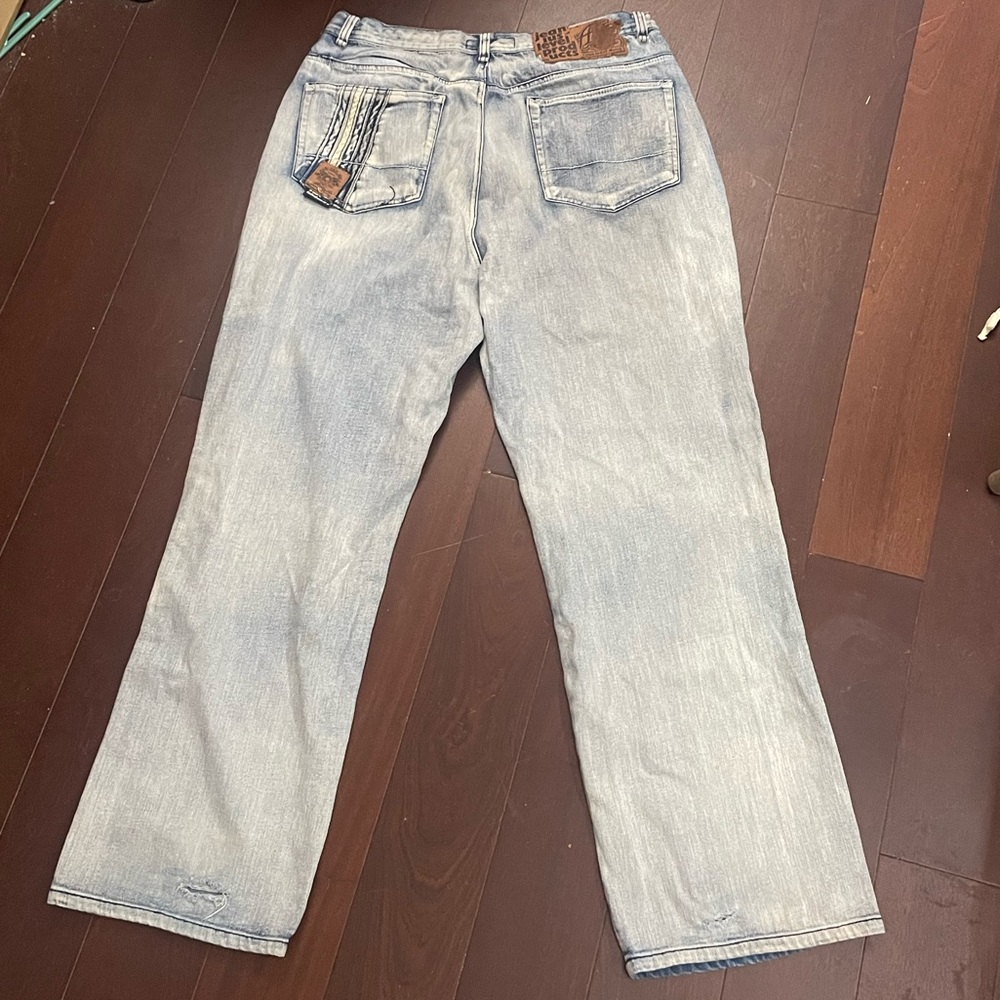Akademiks Y2k Jeans 38 x 32 Stonewashed